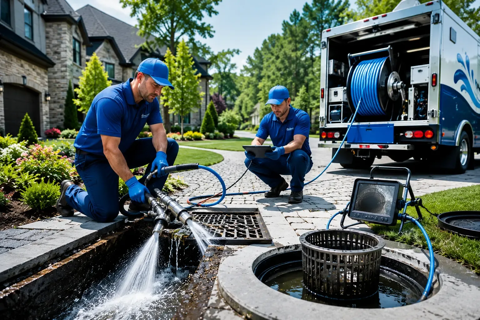 Local outdoor drain cleaning professionals in Freeland, PA
